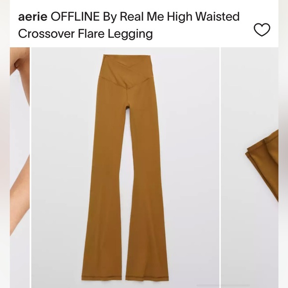 🔆 AERIE OFFLINE High Rise Flare Crossover Legging - Picture 2 of 4